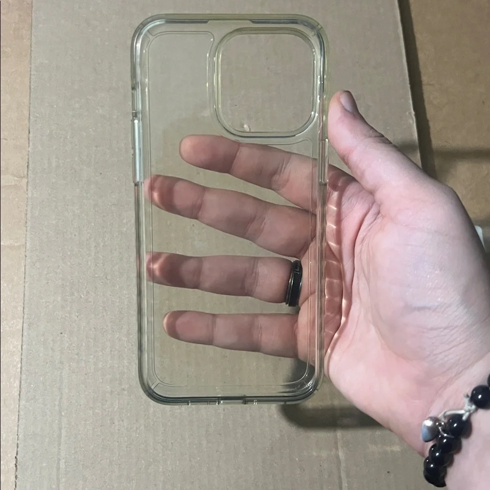 Apple iPhone 15 Pro Max Clear Protective Phone Case